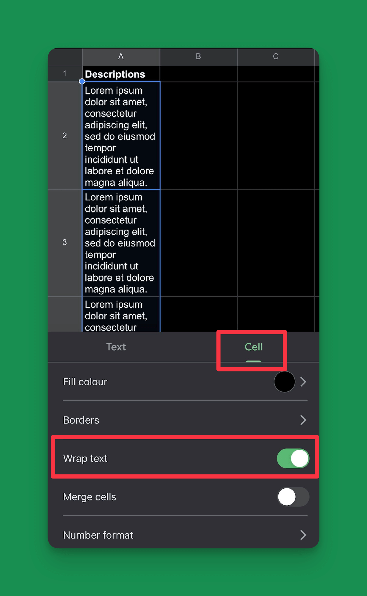 how-to-wrap-text-in-google-sheets
